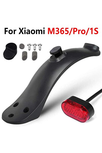 Choice Black Taillight Set Rear Mudguard Scooter Fender for M365/pro 1S Pro2 ...