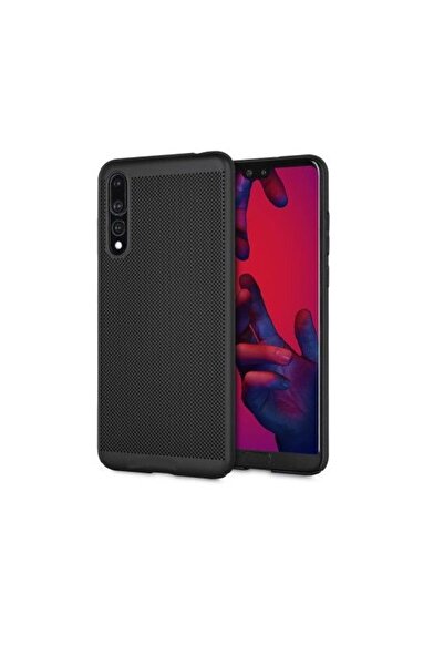 Flippy Husă ventilată ultra subțire pentru Huawei P20 Lite - Neagră