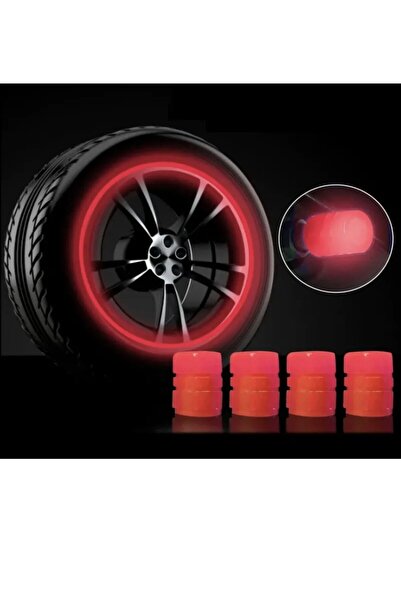 Point Kırmızı Fosforlu Sibop Kapağı Gece Parlayan Sibob Kapağı