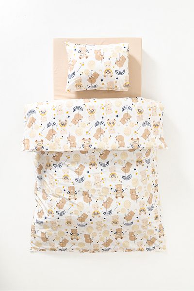 BELENAY HOME Rima 100% Cotton Baby Duvet Cover Set