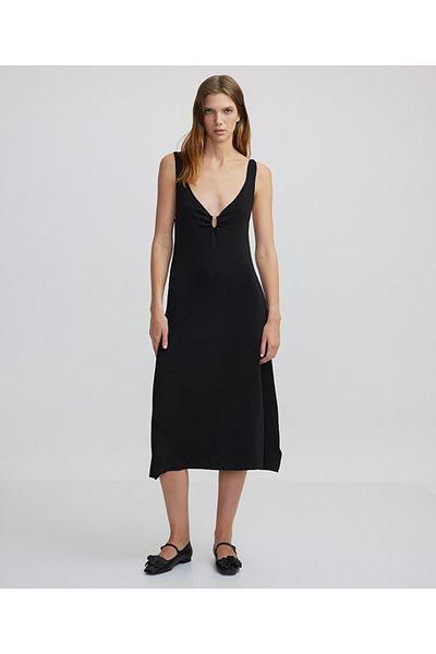 İpekyol Knitwear Dress - Metal Accessory