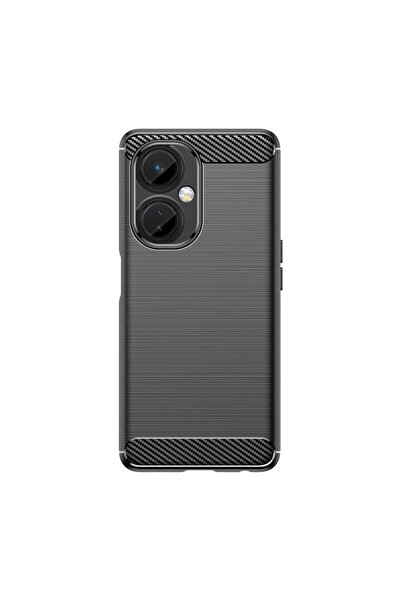 Oneplus Protective Case for Nord CE2 Lite 5G, Soft TPU, Brushed Texture, Carbon Element, Black