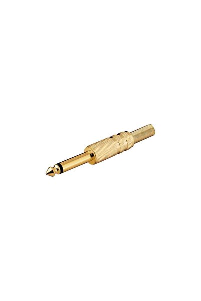 goobay Mufa Jack 6.35 mm Mono Tata Metal Aurit