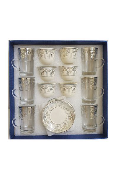 DVINA 36-piece coffee cup and tea set with saucers