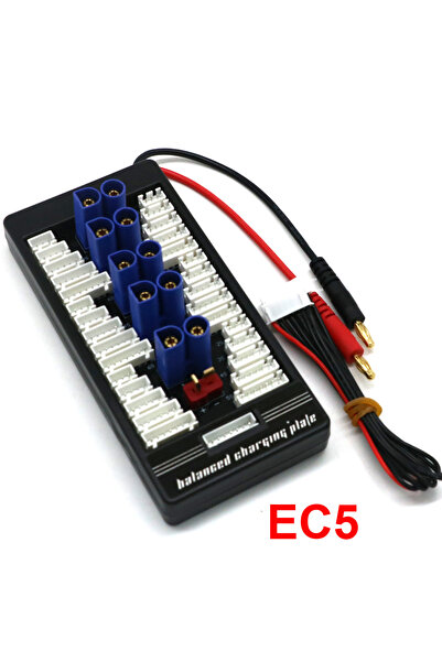Choice EC5 Plug XT60 XT30 XT90 T-Plug EC3 EC5 Parallel Lipo Battery Charging Board 2-6S for ISDT Q6 PL6 PL8