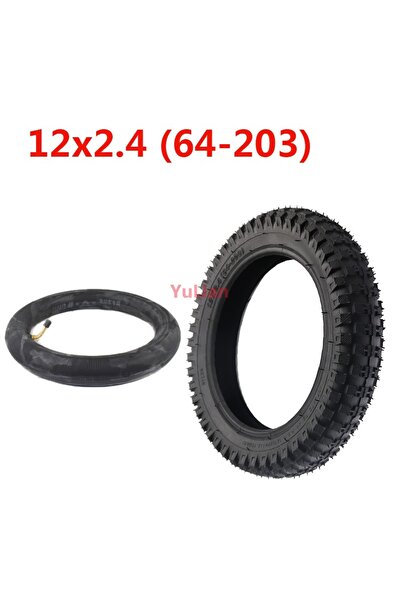 Choice إطارات خارجية داخلية 12 × 2.4 (64-203) إطار سكوتر كهربائي للأطفال دراج...