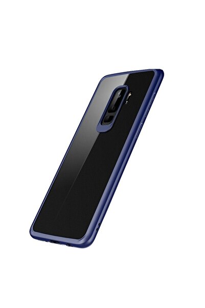 Flippy Διαφανής θήκη για Samsung Galaxy A8 2018 με μπλε άκρες,