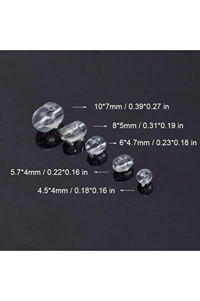 Choice 10 مم 100 قطعة/حقيبة صيد، فاصوليا ذكية، مجموعة صيد شفافة، خطاف ربط، خر...