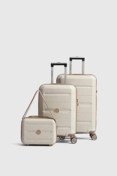 Fiyaka My-pp tekerlekli orta kabin makyaj Polipropilen Süper esnek kırılmaz tekerlekli valiz bavul seyaha