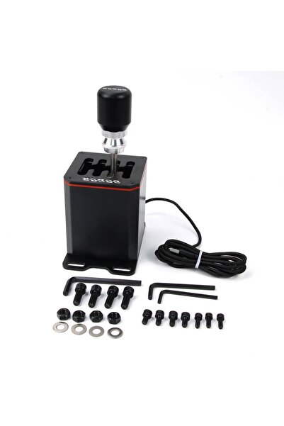 Choice black H Gear Shifter for Logitech G29 G25 G27 G920 for Thrustmaster T300RS/GT PC USB For Simulation