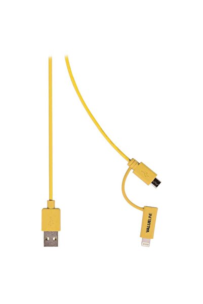 VALUELINE Cablu de încărcare și sincronizare USB 2.0 A mascul la Micro USB ma...