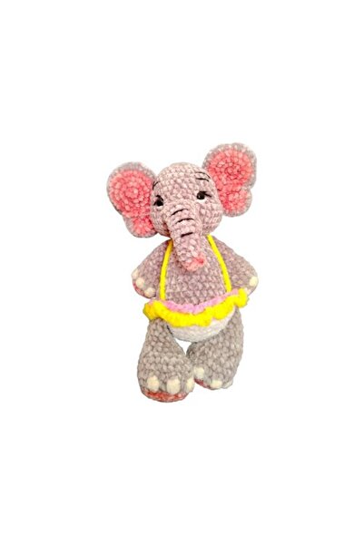 OEM Jucărie de pluș croșetată - pui de elefant Asha
