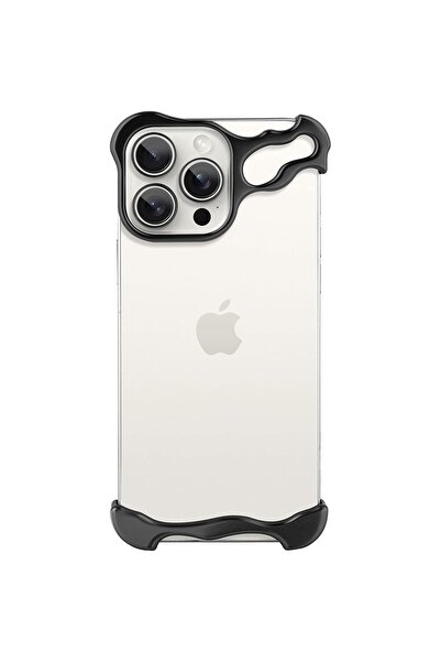 Flippy Metal Case for iPhone 16 Pro (Flippy) – Corner & Camera Protection, Alloy, Shockproof, Black