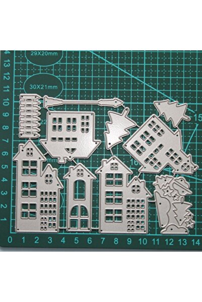Choice New Design Craft Metal Cutting Die Cut Dies House Building Decoration ...
