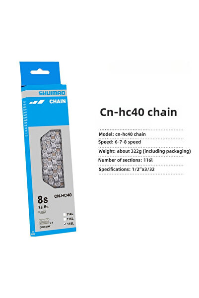 Choice 6-7-8-Speed 6/7/8/9/10/11 Speed Bicycle Chain 10v 11v 12v 116/126L MTB...