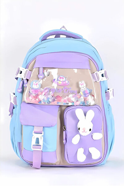 Catwins Σακίδιο πλάτης δημοτικού σχολείου από ύφασμα πολυτελείας ορθοπεδικό μ...