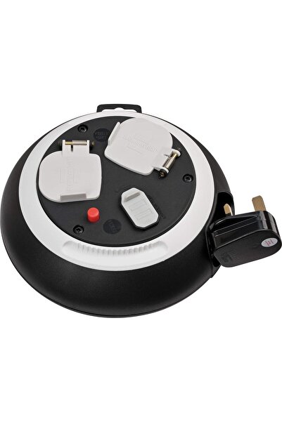 Brennenstuhl 1109223600 Comfort Line 2-Way BS Socket Plus 2 USB Reel Box