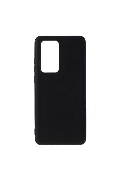 Flippy Protective case compatible with Huawei P40 Pro Liquid Silicone Case Black