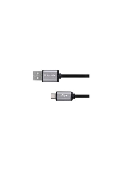 Kruger&Matz Cablu USB - micro USB 0.2m BASIC