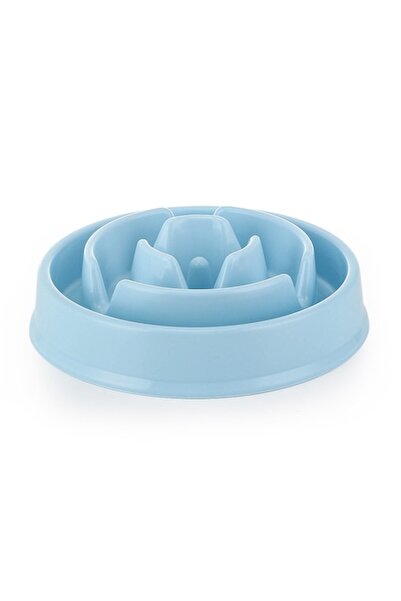 2DAYFIND Bol de hrănire pentru câini, anti-înghițire, albastru