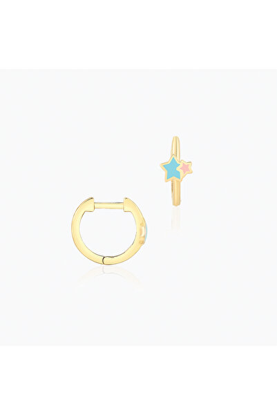 Cherry by Özkonak Stars Halka Çocuk Küpesi