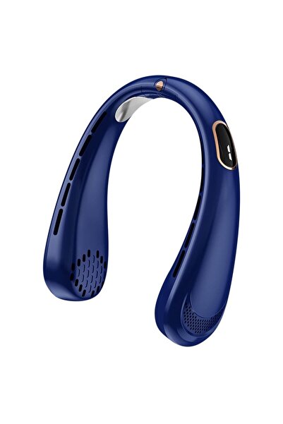 2DAYFIND Ventilator pentru Gat, W159, Silicon, Albastru