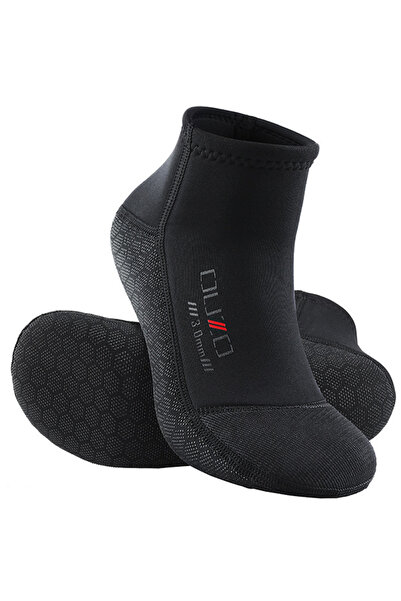 Choice XL 42-43 BW3034-B جوارب غوص جديدة من النيوبرين مقاس 3 مم مضادة للانزلاق ودافئة ومقاومة للبرد وبدلة غوص وركوب الأمواج والغطس