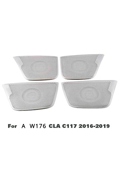 bigkey MERCEDES W117 BURMESTER HOPARLÖR KAPAKLARI 4 PARÇA 2013-2019 KROM KAPAK