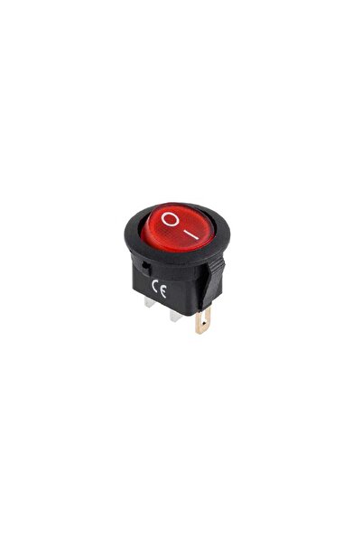 OEM Intrerupator 12V 20A ON-OFF 3 pini rosu IRS 101 cu retinere