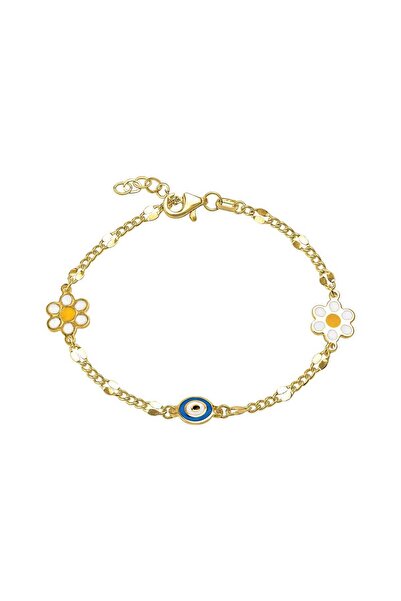 Cherry by Özkonak Papatyalı Gözlü Çocuk Bilekliği