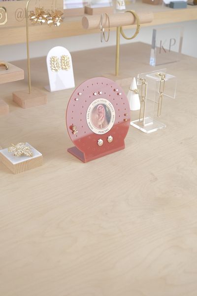 Kpleksi Sega Piercing Stand Tragus Jewelry Unit Multi-Hole Display