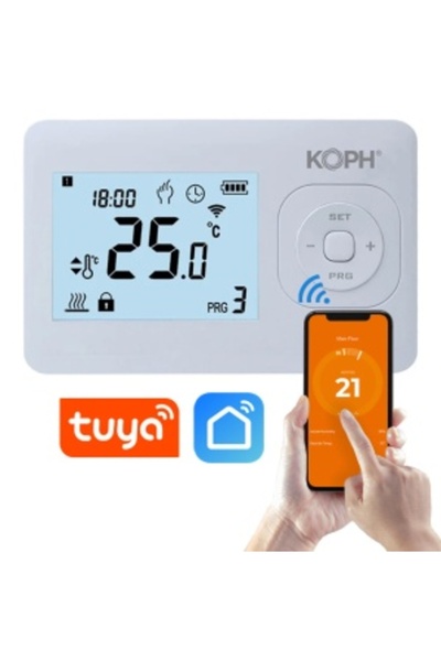 KOPH Smart Thermostat i 302 for boilers, WiFi, Internet control, Tuya Smart/Smart Life