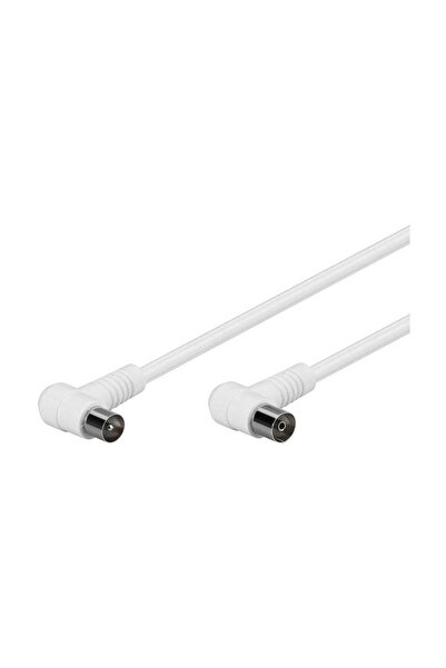 goobay Cablu coaxial profesional cu conectori unghiulari 5m -