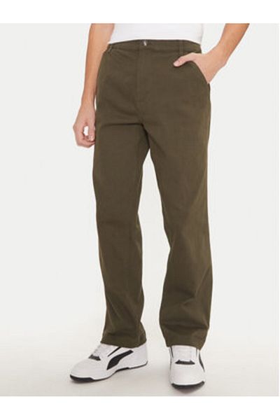 Champion Pantaloni din material textil pentru bărbați 220509 verzi