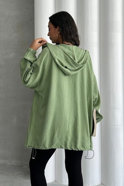 MD trend Women's Hooded Elastic Cap