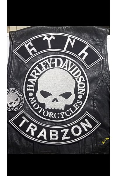 Özden Nakış Motorcycle Full Back Patch