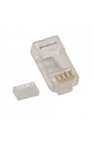 OEM White cable protection with 8P8C modular connector