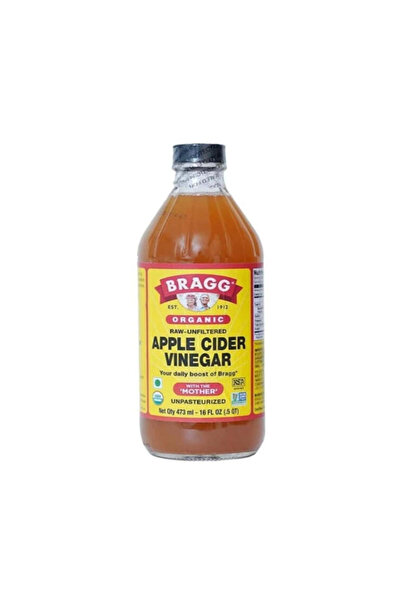 BRAGG vinegar خل التفاح العضوي من براج، 473 مل