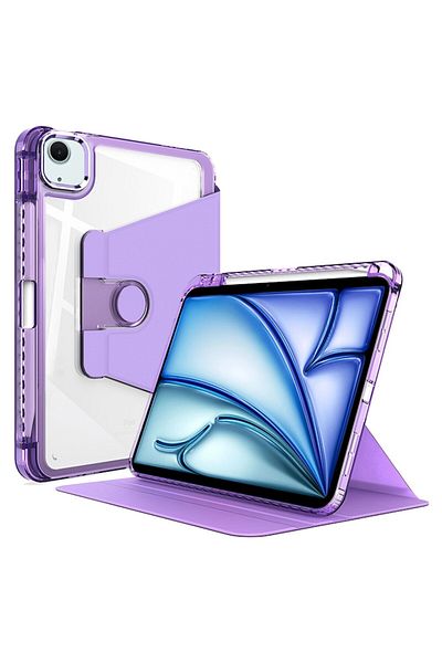 2DAYFIND Protective Case for iPad Air 11 2024/Air 11 2025, G42, Hard Plastic, Berry Purple
