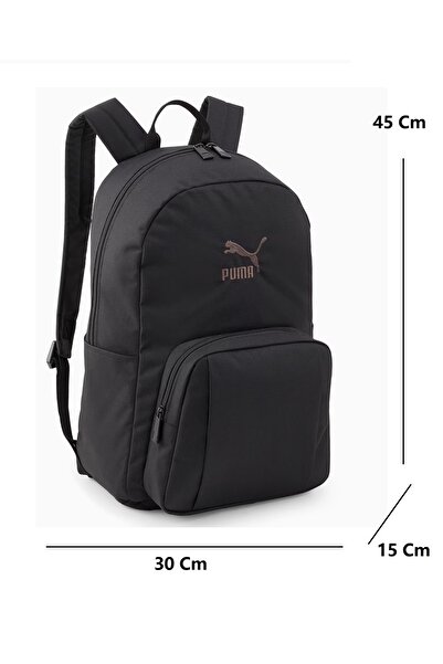 Puma Backpack Backpack with Laptop Compartment Black 45X30X15Cm 24 Liters