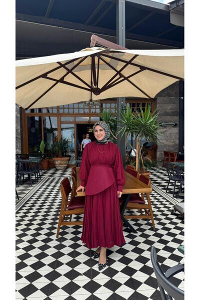 MODA S ŞIK ELBİSE 5506