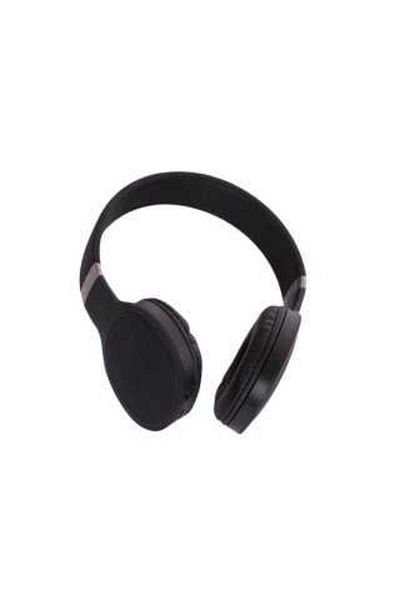 Trevi Multimedia Headphones with Bluetooth V2.1, Radio, MP3, microSD - Red/Black