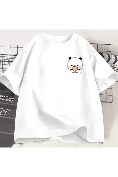 Tarzsokak Beyaz Panda Ayı Bubu Dudu ve Bebekler Komik Çift T