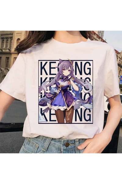 Tarzsokak Desen animat cu personajele albe Paimon, Genshin Impact, Venti, Xia...