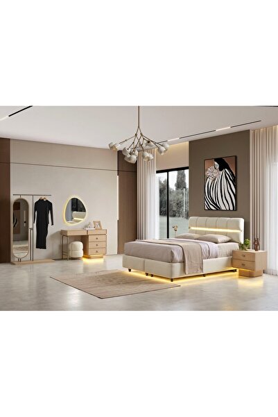 AYDINEV SAVANA MDF YATAK ODASI TAKIMI