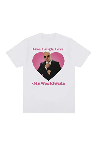 Tarzsokak Alb Vivid Laugh Love Around The World Pitbull Hip Hop Retro Unisex gra