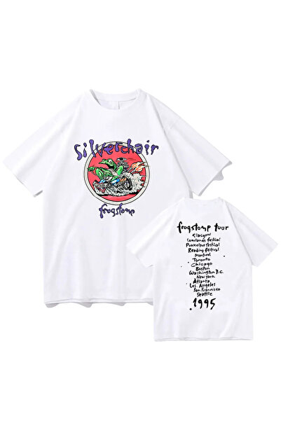 Tarzsokak Λευκά μπλουζάκια/ανδρικά μπλουζάκια Silverchair Frogstomp 1995