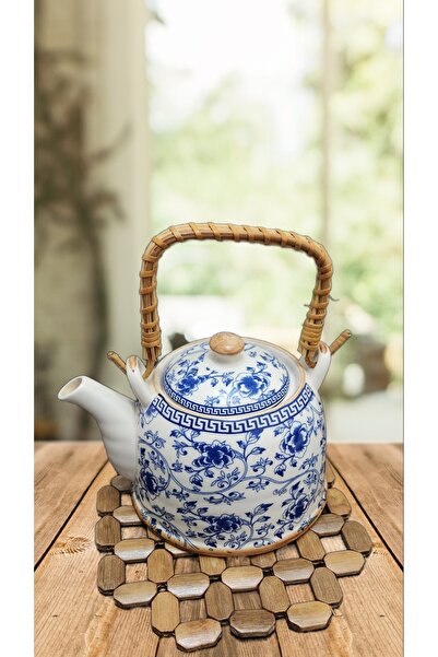 Tiran ÖRME BAMBU NİHALE TENCERE ÇAYDANLIK ALTI MAT