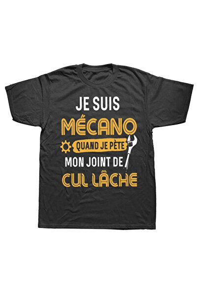 Tarzsokak Negru știi că sunt mecanic text francez amuzant tată cadou lucrător...