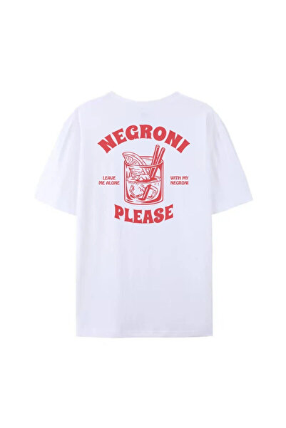 Tarzsokak Λευκό Νεγκρόνι Παρακαλώ παρακολουθήστε το Vintage Street Loose Funn...